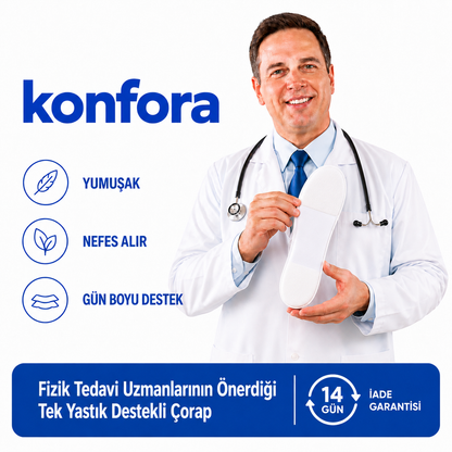 Konfora™ Ortopedik Destek Çorabı